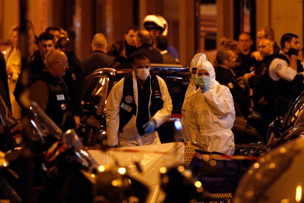 Knife Attack by a Man Shouting "Allahu Akbar" in France.